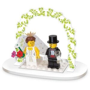 🆕 LEGO Minifigure Wedding Set